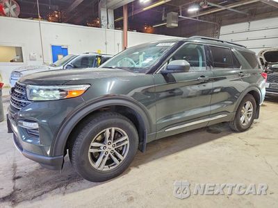 2021 FORD EXPLORER XLT 1FMSK8DH6MGC45329 - główne zdjęcie licytacji z USA - miniatura