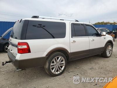 Trzecie zdjęcie samochodu z tyłu: 2016 FORD EXPEDITION EL XLT VIN:1FMJK1JT9GEF20669 - miniatura