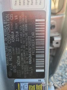 Zdjęcie 12 z 12 samochodu: 2015 KIA OPTIMA HYBRID VIN:KNAGN4AD6F5091311 - miniatura
