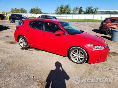Czwarte zdjęcie samochodu z boku: 2016 LEXUS CT 200 VIN:JTHKD5BH7G2265329 - miniatura