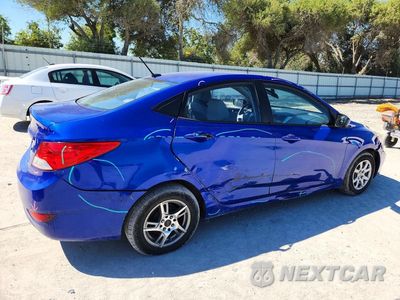 Trzecie zdjęcie samochodu z tyłu: 2014 HYUNDAI ACCENT GLS VIN:KMHCT4AE8EU623061 - miniatura