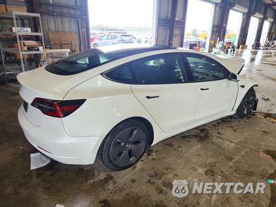 Trzecie zdjęcie samochodu z tyłu: 2022 TESLA MODEL 3 VIN:5YJ3E1EA1NF250507 - miniatura