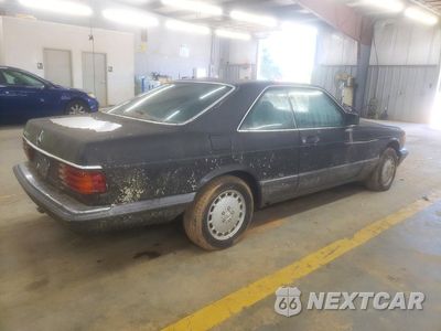 Trzecie zdjęcie samochodu z tyłu: 1991 MERCEDES-BENZ 560 SEC VIN:WDBCA45E4MA582415 - miniatura