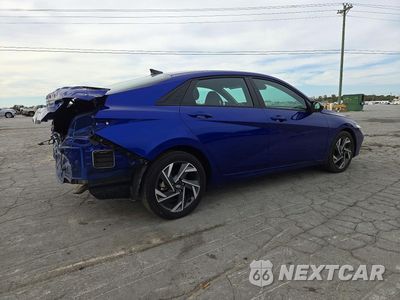 Trzecie zdjęcie samochodu z tyłu: 2025 HYUNDAI ELANTRA SEL SPORT VIN:KMHLM4DG7SU941534 - miniatura