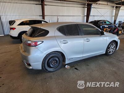 Trzecie zdjęcie samochodu z tyłu: 2015 LEXUS CT 200 VIN:JTHKD5BH5F2222140 - miniatura