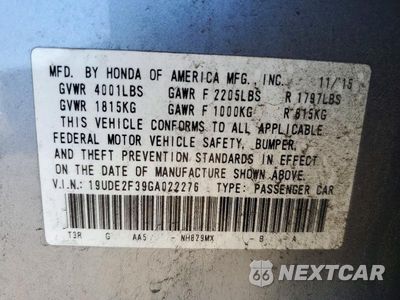 Zdjęcie 13 z 13 samochodu: 2016 ACURA ILX BASE WATCH PLUS VIN:19UDE2F39GA022276 - miniatura