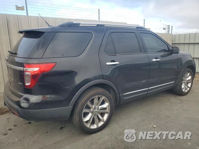 Trzecie zdjęcie samochodu z tyłu: 2014 FORD EXPLORER LIMITED VIN:1FM5K8F88EGB37497 - miniatura