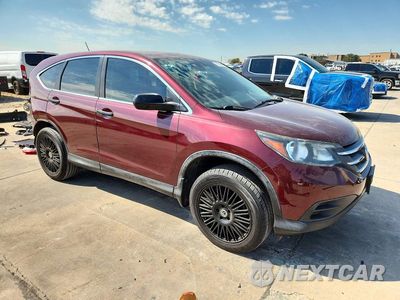 Czwarte zdjęcie samochodu z boku: 2013 HONDA CR-V LX VIN:5J6RM3H38DL038716 - miniatura