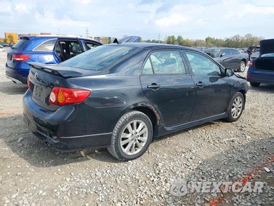 Trzecie zdjęcie samochodu z tyłu: 2010 TOYOTA COROLLA S VIN:1NXBU4EE2AZ210940 - miniatura