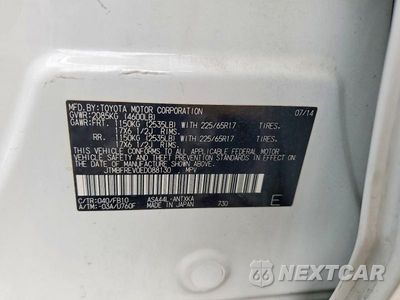 Zdjęcie 13 z 13 samochodu: 2014 TOYOTA RAV4 LE VIN:JTMBFREV0ED088130 - miniatura