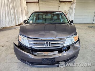 Piąte zdjęcie samochodu w środku: 2012 HONDA ODYSSEY EXL VIN:5FNRL5H61CB026455 - miniatura