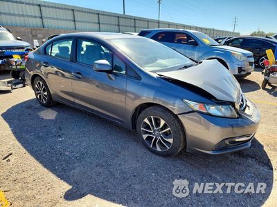Czwarte zdjęcie samochodu z boku: 2013 HONDA CIVIC EX VIN:19XFB2F83DE255669 - miniatura