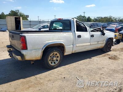 Trzecie zdjęcie samochodu z tyłu: 2007 CHEVROLET SILVERADO C1500 CLASSIC CREW CAB VIN:2GCEC13V071169167 - miniatura