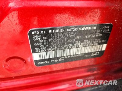 Zdjęcie 12 z 12 samochodu: 2018 MITSUBISHI OUTLANDER SE VIN:JA4AZ3A32JZ066657 - miniatura