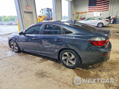 Drugie zdjęcie samochodu z przodu: 2019 HONDA INSIGHT EX VIN:19XZE4F53KE004248 - miniatura