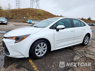 2021 TOYOTA COROLLA LE 5YFEPMAE2MP179687 - główne zdjęcie licytacji z USA - miniatura