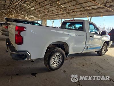 Trzecie zdjęcie samochodu z tyłu: 2021 CHEVROLET SILVERADO C1500 VIN:3GCNWAEH9MG315454 - miniatura