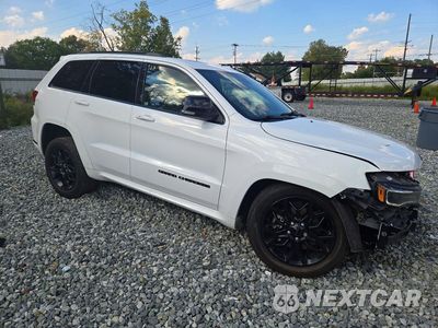 Czwarte zdjęcie samochodu z boku: 2021 JEEP GRAND CHEROKEE LIMITED VIN:1C4RJEBG6MC860467 - miniatura