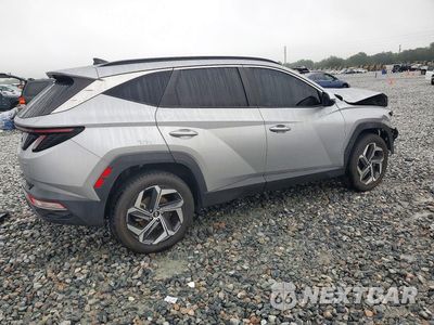 Trzecie zdjęcie samochodu z tyłu: 2022 HYUNDAI TUCSON SEL VIN:5NMJFCAE5NH118857 - miniatura
