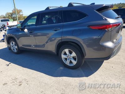 Drugie zdjęcie samochodu z przodu: 2021 TOYOTA HIGHLANDER HYBRID LE VIN:5TDZARAH7MS507655 - miniatura