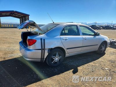 Trzecie zdjęcie samochodu z tyłu: 2007 TOYOTA COROLLA CE VIN:JTDBR32E870106344 - miniatura
