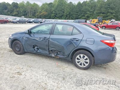 Drugie zdjęcie samochodu z przodu: 2016 TOYOTA COROLLA L VIN:5YFBURHE9GP543932 - miniatura