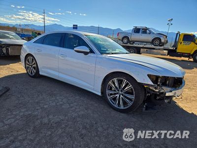 Czwarte zdjęcie samochodu z boku: 2019 AUDI A6 PREMIUM PLUS VIN:WAUL2AF23KN123106 - miniatura