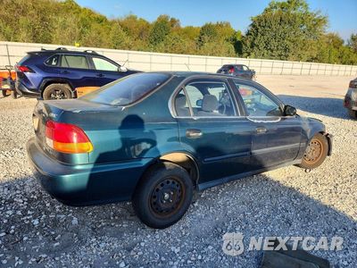Trzecie zdjęcie samochodu z tyłu: 1998 HONDA CIVIC LX VIN:2HGEJ6674WH531041 - miniatura