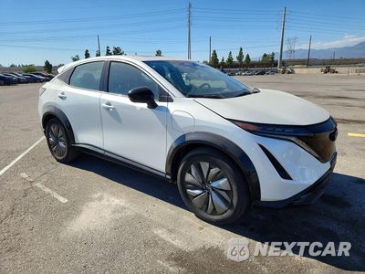 Czwarte zdjęcie samochodu z boku: 2024 NISSAN ARIYA EVOLVE+ VIN:JN1BF0BA4RM435500 - miniatura
