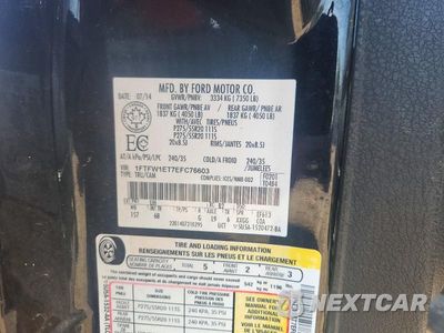 Zdjęcie 12 z 12 samochodu: 2014 FORD F150 SUPERCREW VIN:1FTFW1ET7EFC76603 - miniatura
