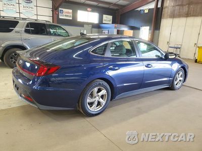 Trzecie zdjęcie samochodu z tyłu: 2021 HYUNDAI SONATA SE VIN:5NPEG4JA8MH082925 - miniatura