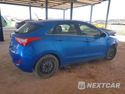 Trzecie zdjęcie samochodu z tyłu: 2017 HYUNDAI ELANTRA GT BASE VIN:KMHD35LH3HU365604 - miniatura