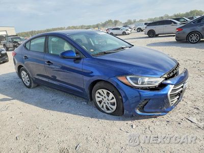 Czwarte zdjęcie samochodu z boku: 2017 HYUNDAI ELANTRA VIN:5NPD74LF5HH135235 - miniatura