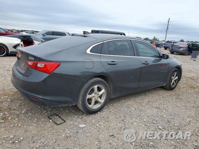 Trzecie zdjęcie samochodu z tyłu: 2018 CHEVROLET MALIBU LS VIN:1G1ZB5ST7JF222175 - miniatura