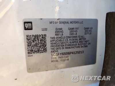 Zdjęcie 13 z 13 samochodu: 2023 CHEVROLET BOLT EUV LT VIN:1G1FY6S06P4125213 - miniatura