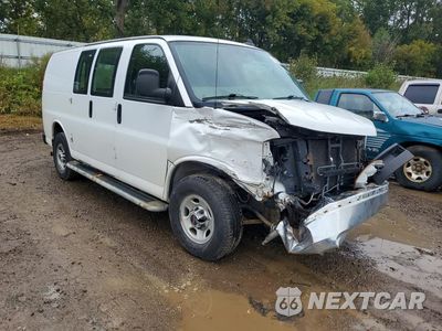 Czwarte zdjęcie samochodu z boku: 2019 GMC SAVANA 2500 CARGO DELIVERY VAN VIN:1GTW7AFG1K1314575 - miniatura