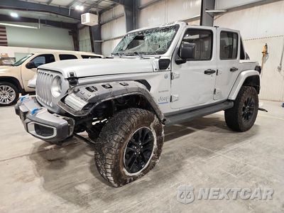 2022 JEEP WRANGLER UNLIMITED SAHARA 4XE 1C4JJXP69NW153520 - główne zdjęcie licytacji z USA - miniatura