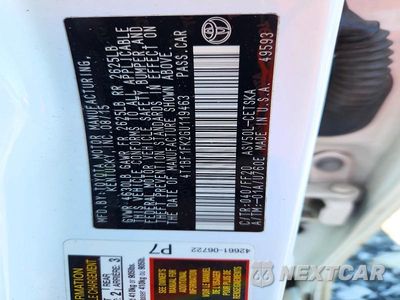 Zdjęcie 12 z 12 samochodu: 2016 TOYOTA CAMRY SE VIN:4T1BF1FK2GU119463 - miniatura