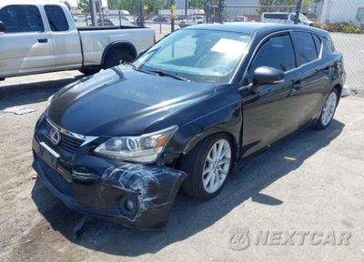 Drugie zdjęcie samochodu z przodu: 2012 LEXUS CT 200 VIN:JTHKD5BH6C2098889 - miniatura