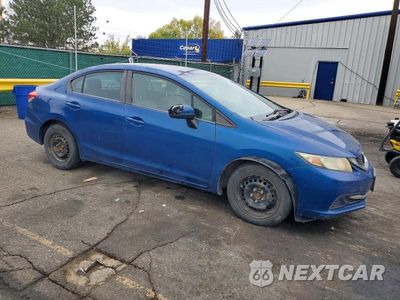 Czwarte zdjęcie samochodu z boku: 2014 HONDA CIVIC LX VIN:19XFB2F55EE214029 - miniatura