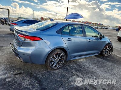 Trzecie zdjęcie samochodu z tyłu: 2020 TOYOTA COROLLA SE VIN:JTDS4RCE4LJ024809 - miniatura