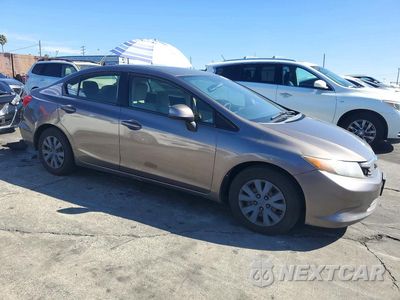 Czwarte zdjęcie samochodu z boku: 2012 HONDA CIVIC LX VIN:JHMFB2F55CS006158 - miniatura
