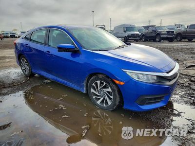 Czwarte zdjęcie samochodu z boku: 2017 HONDA CIVIC EX VIN:19XFC2F70HE067508 - miniatura
