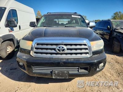 Piąte zdjęcie samochodu w środku: 2008 TOYOTA SEQUOIA PLATINUM VIN:5TDBY67A78S018488 - miniatura