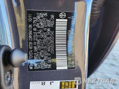Zdjęcie 12 z 12 samochodu: 2011 TOYOTA PRIUS THREE VIN:JTDKN3DU3B5331542 - miniatura