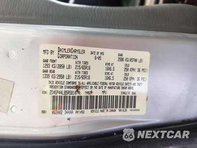 Zdjęcie 13 z 13 samochodu: 2005 DODGE GRAND CARAVAN SXT VIN:2D4GP44L85R581074 - miniatura