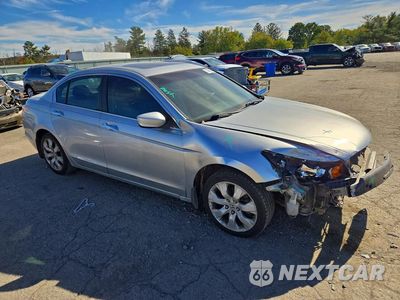 Czwarte zdjęcie samochodu z boku: 2008 HONDA ACCORD EXL VIN:1HGCP36818A055491 - miniatura