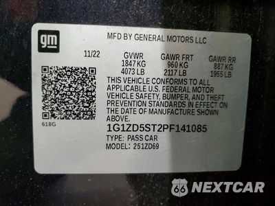 Zdjęcie 13 z 13 samochodu: 2023 CHEVROLET MALIBU LT VIN:1G1ZD5ST2PF141085 - miniatura