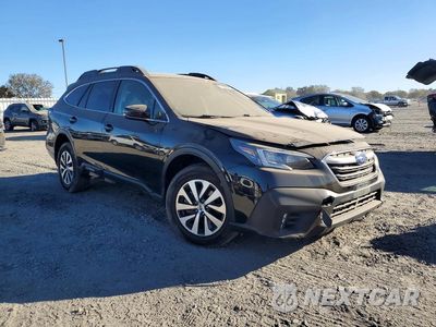Czwarte zdjęcie samochodu z boku: 2021 SUBARU OUTBACK PREMIUM VIN:4S4BTACC3M3143360 - miniatura