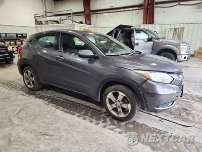 Czwarte zdjęcie samochodu z boku: 2018 HONDA HR-V LX VIN:3CZRU6H30JM725331 - miniatura